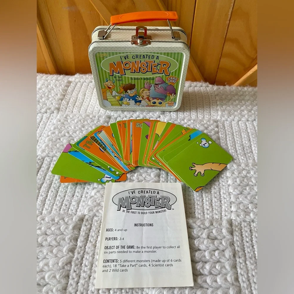 Fundex I’ve Created A Monster Lunchbox Card Game